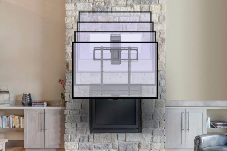 fireplace mount