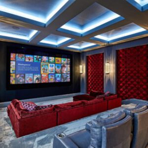 home theater decor idea