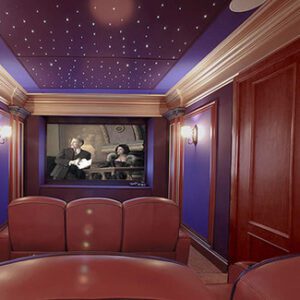 home theater decor idea