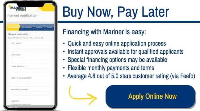 Mariner Financing sign